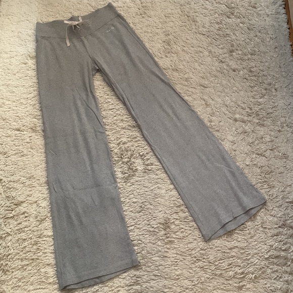 Y2K bebe Rhinestone Gray Sweatsuit - Picture 5 of 9